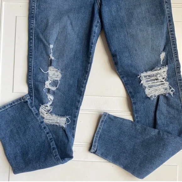 Frame Denim Le High Skinny Distressed Jeans 26 - Picture 2 of 7